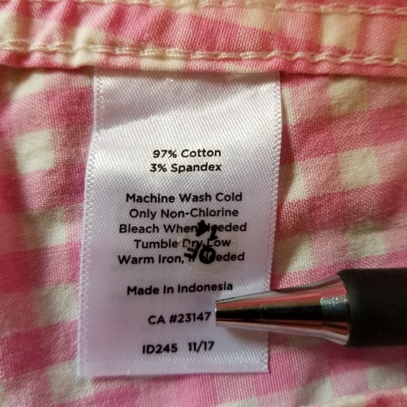 NWOT Talbots Gingham Jacket Size XS Pink - Picture 4 of 9